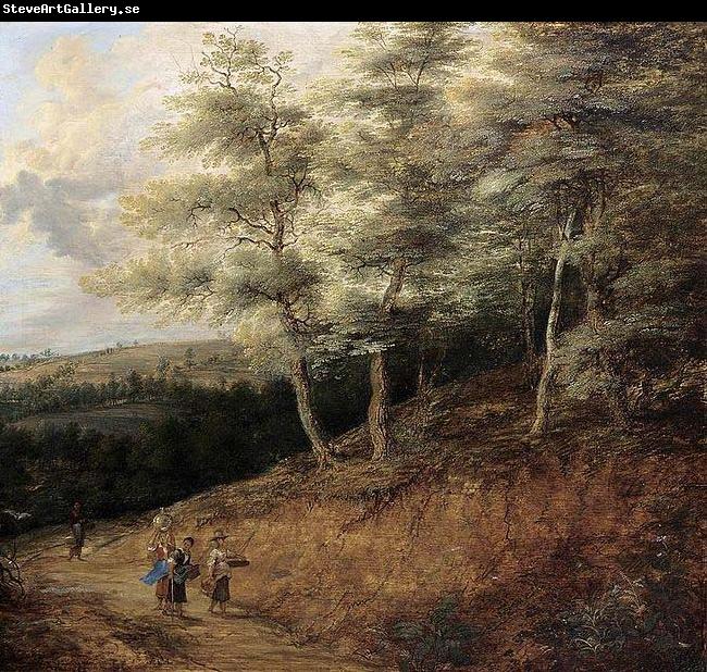 Lucas van Uden Wooded Landscape